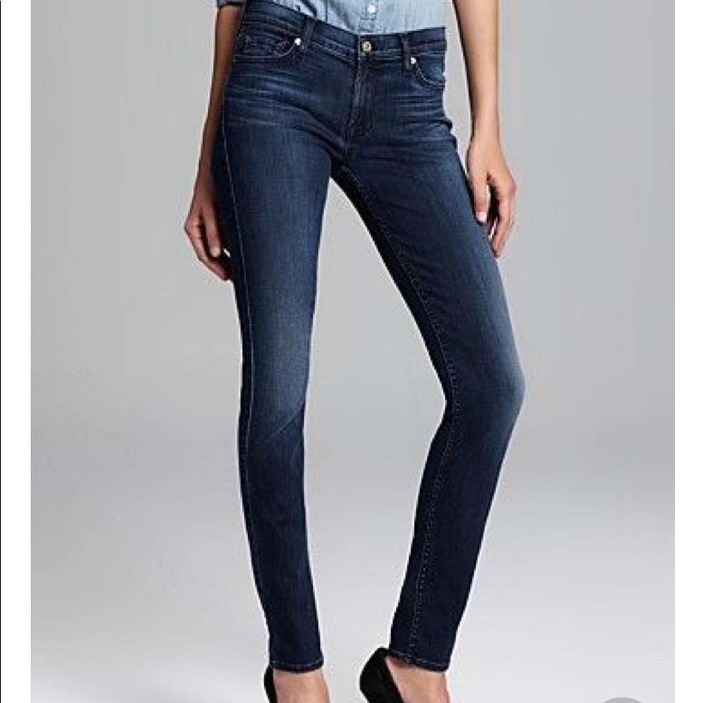 (7 for All ManKind) the skinny jean - Picture 1 of 7